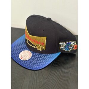 Mitchell & Ness Hornets Budweiser Courtside Hat NBA Basketball OSFA